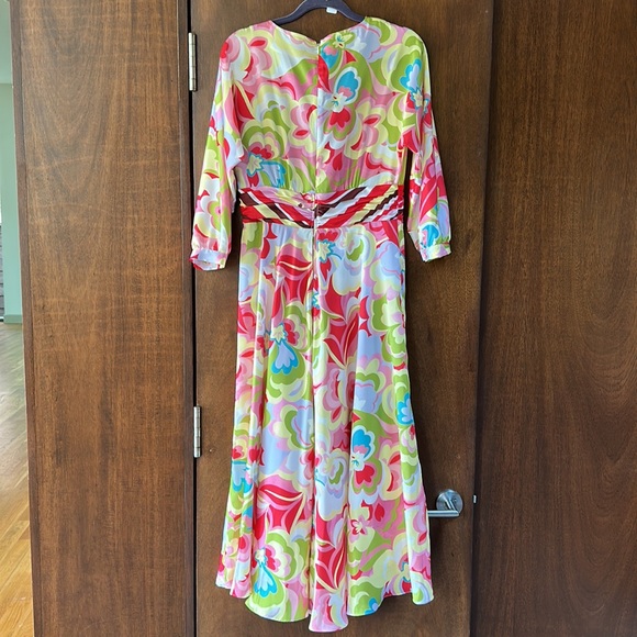 Rickie Freeman Teri Jon Patterned Dress - Picture 3 of 3